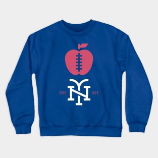 The Big Apple Football, NY Giants Super Bowl Run Crewneck Sweatshirt